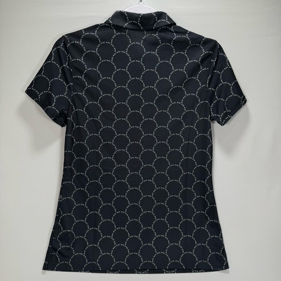 NWT New Nike Women's Small S Dri-FIT Victory Short Sleeve Printed Golf Polo Top - Picture 4 of 6